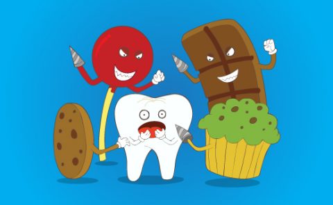 مواد خوراکی مضر برای دندان ها